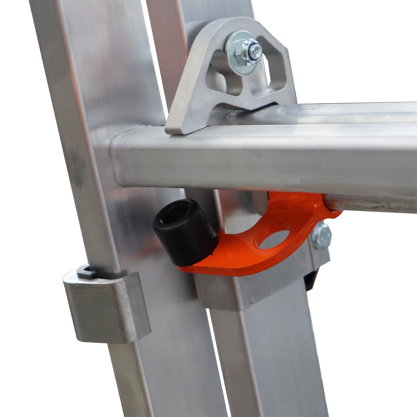 BoSS Teleguard PLUS 12 Rung Telescopic Platform Ladder
