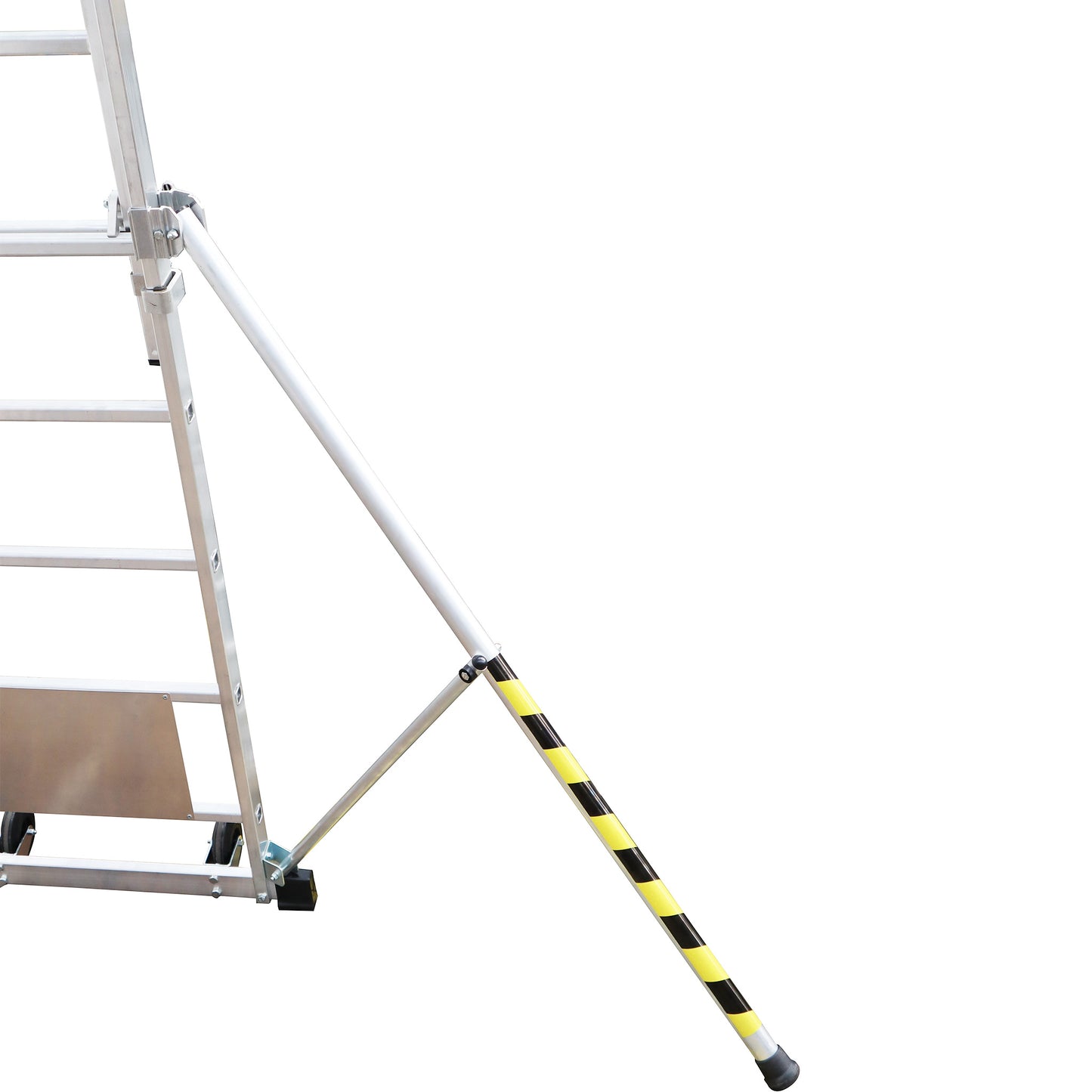 BoSS Teleguard PLUS 12 Rung Telescopic Platform Ladder