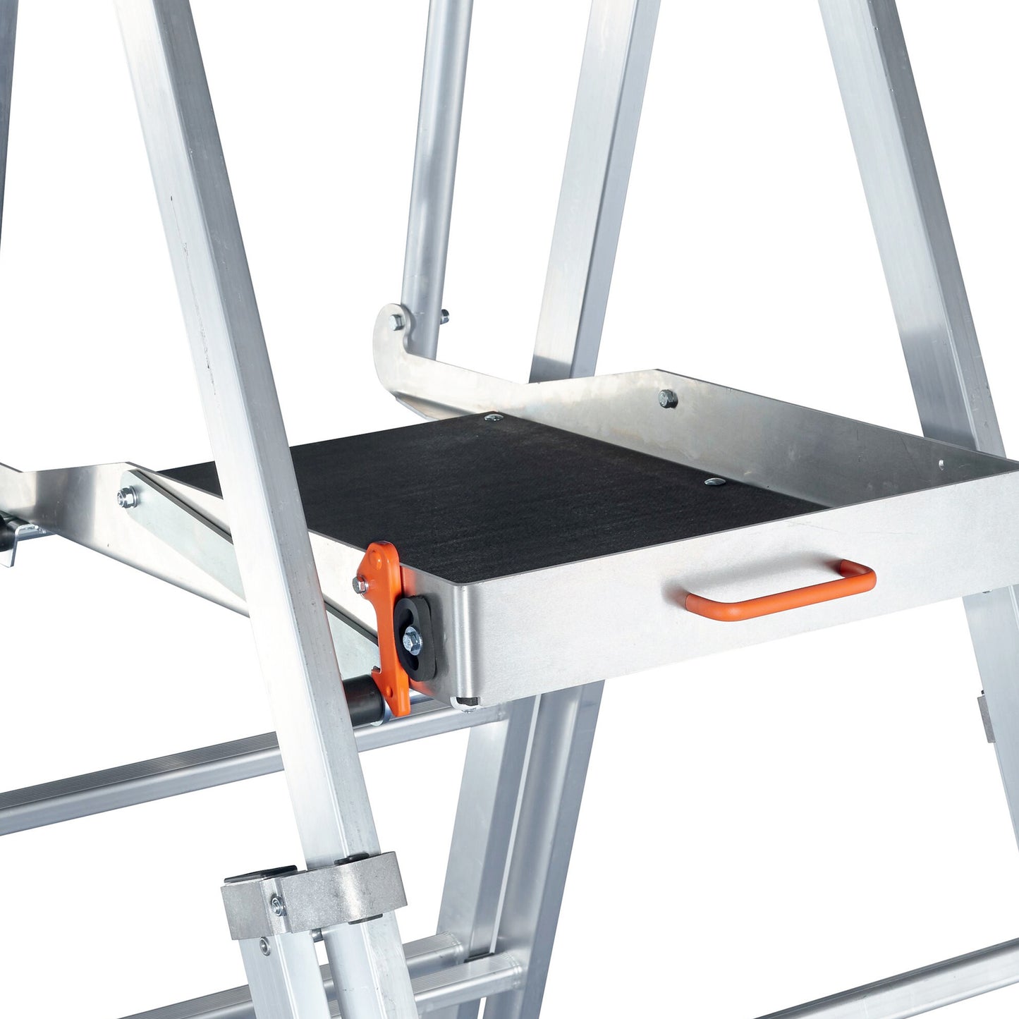BoSS Teleguard PLUS 7 Rung Telescopic Platform Ladder