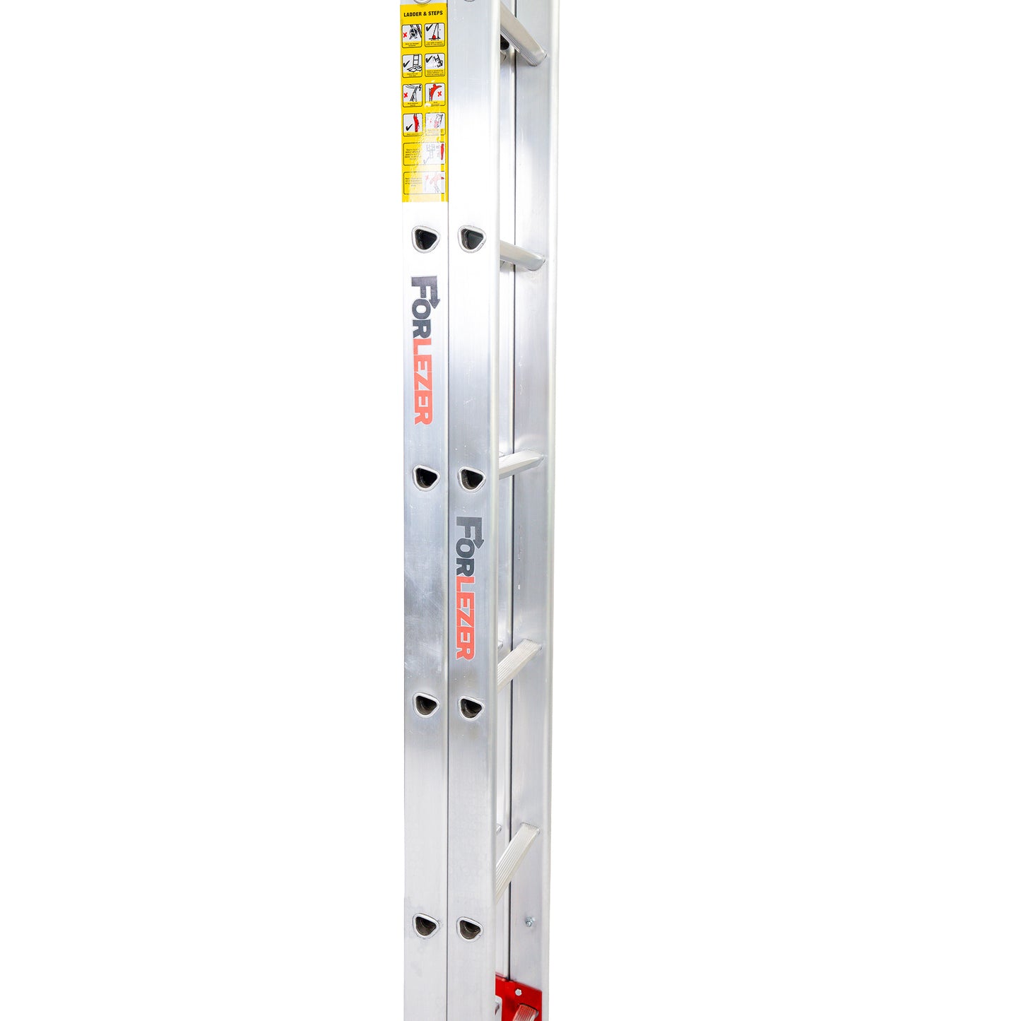 Forlezer 7.8m Aluminium D-Rung Extension Ladder