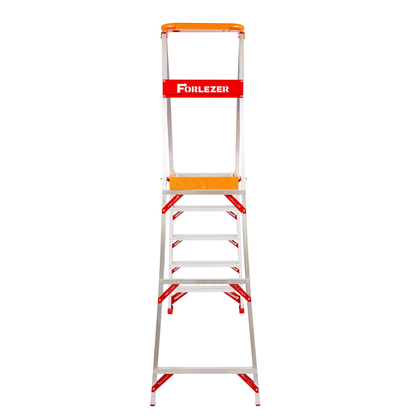 Forlezer Jumbostep Platform Aluminium Step Ladder 5 Tread