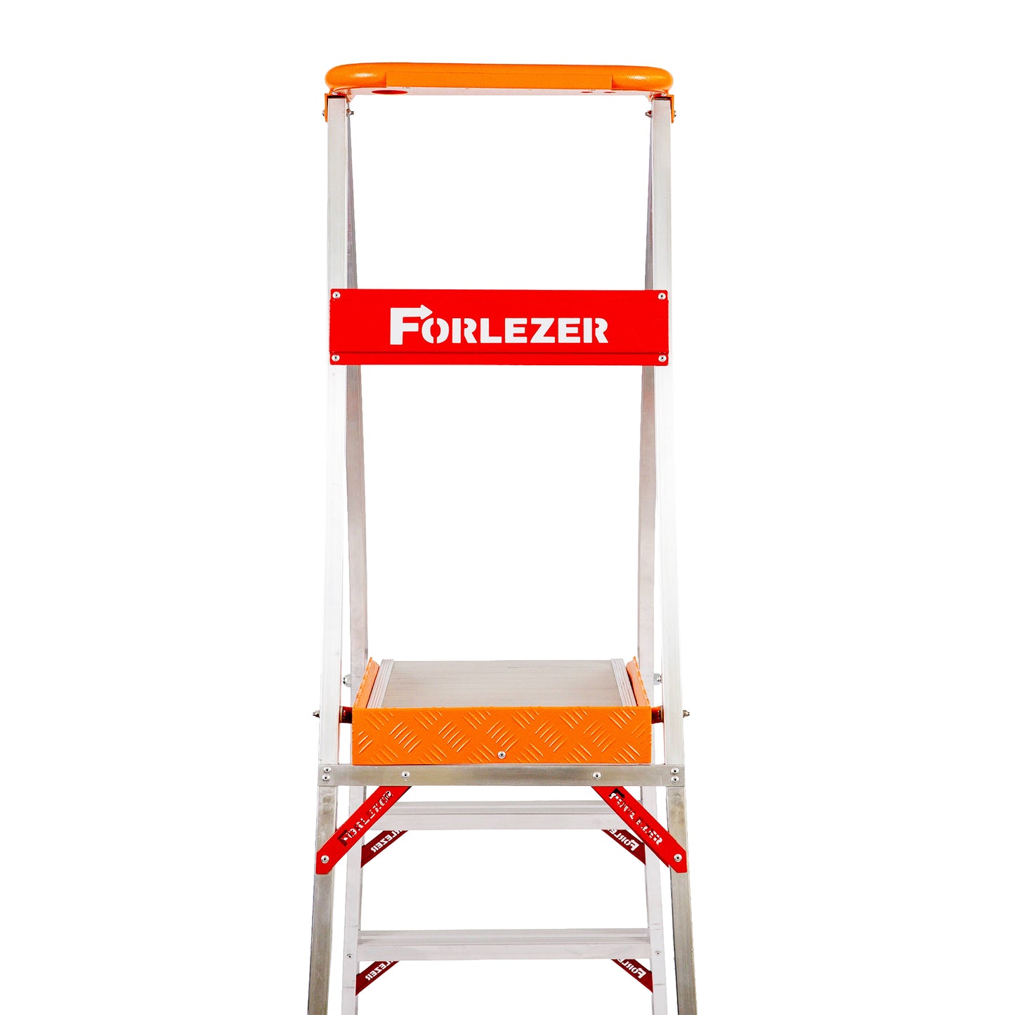 Forlezer Jumbostep Platform Aluminium Step Ladder 5 Tread