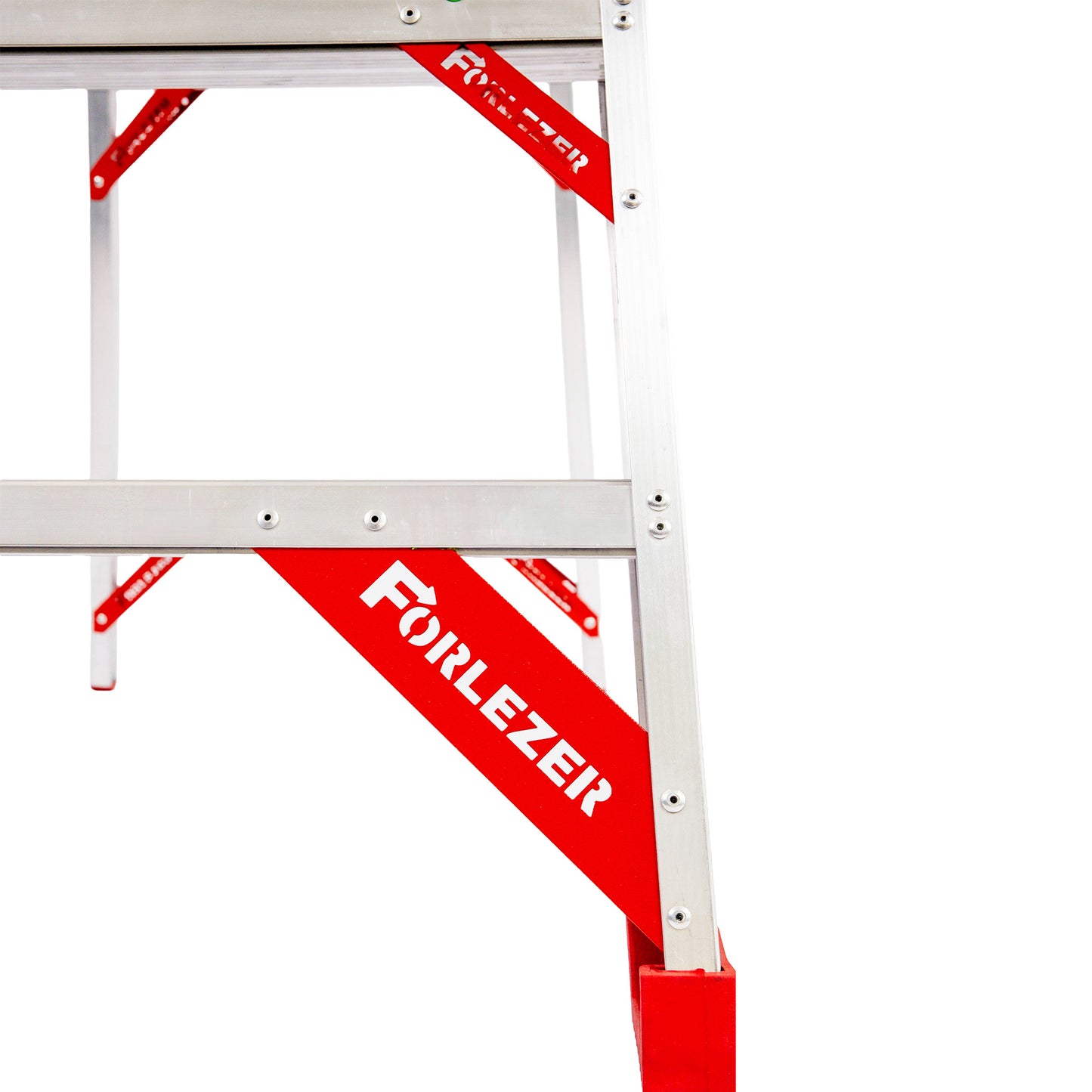 Forlezer Jumbostep Platform Aluminium Step Ladder 5 Tread