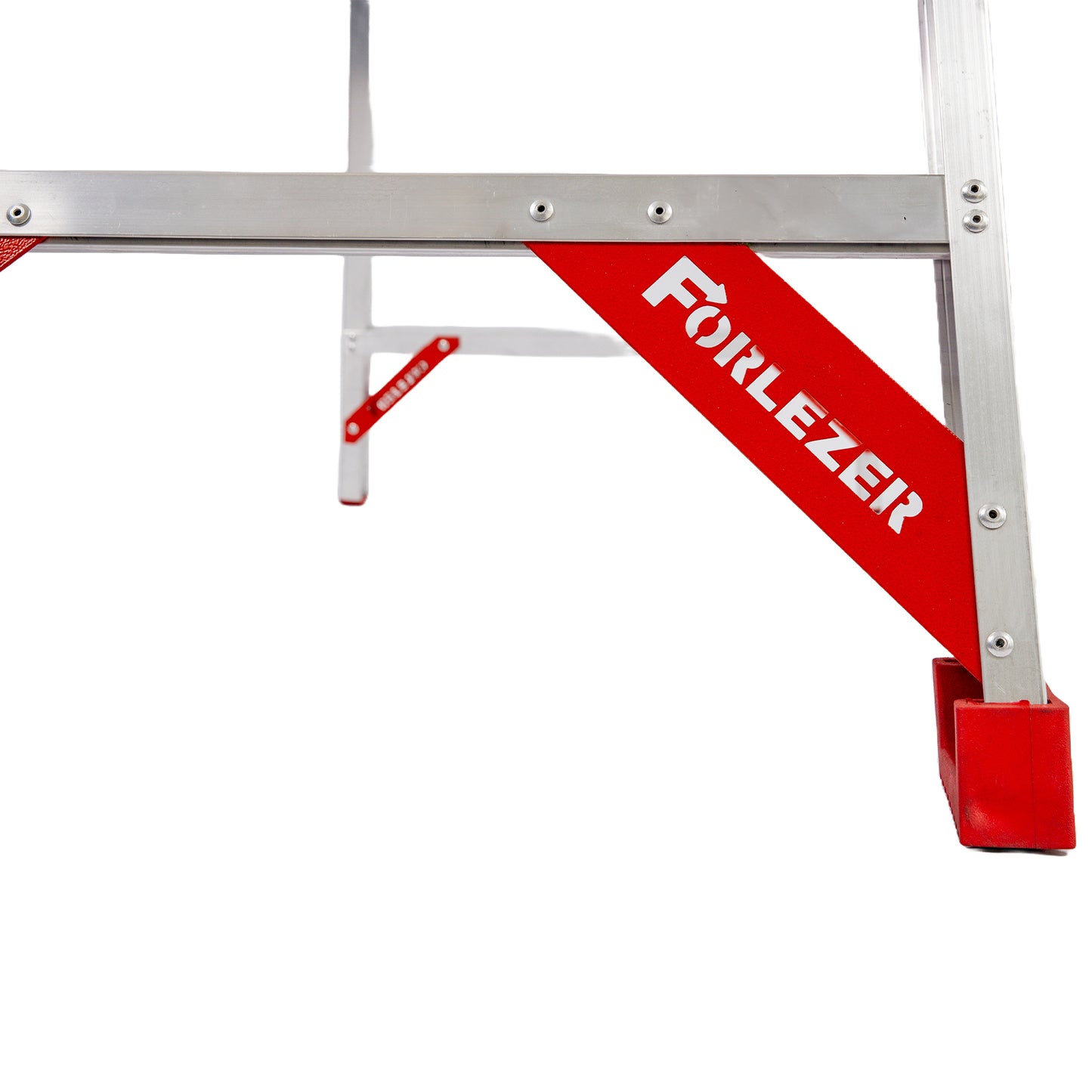 Forlezer Jumbostep Platform Aluminium Step Ladder 5 Tread