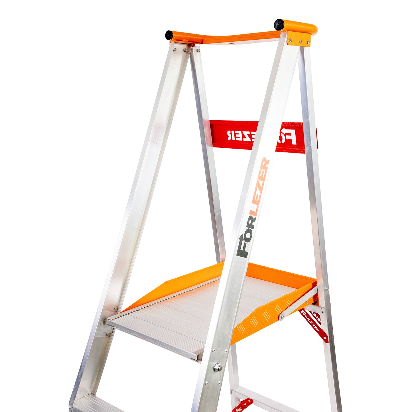 Forlezer Jumbostep Platform Aluminium Step Ladder 5 Tread