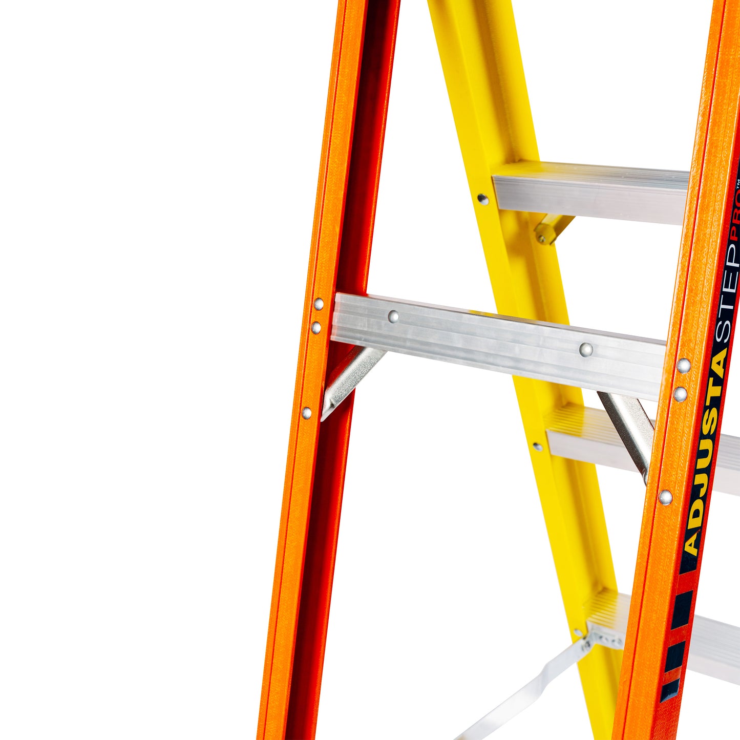 Werner AdjustaStep PRO® Fibreglass Stepladder 8 Tread