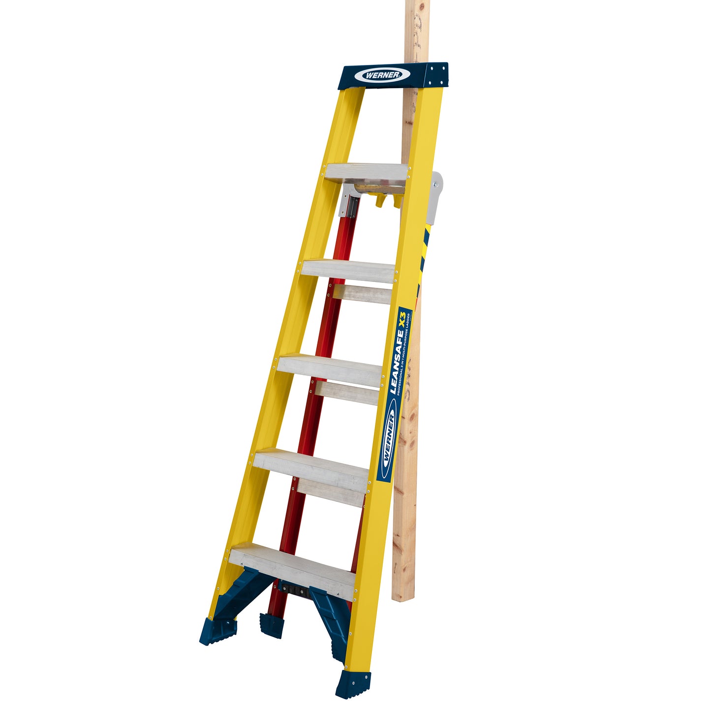Werner LEANSAFE X3 Fibreglass Multi-purpose Ladder