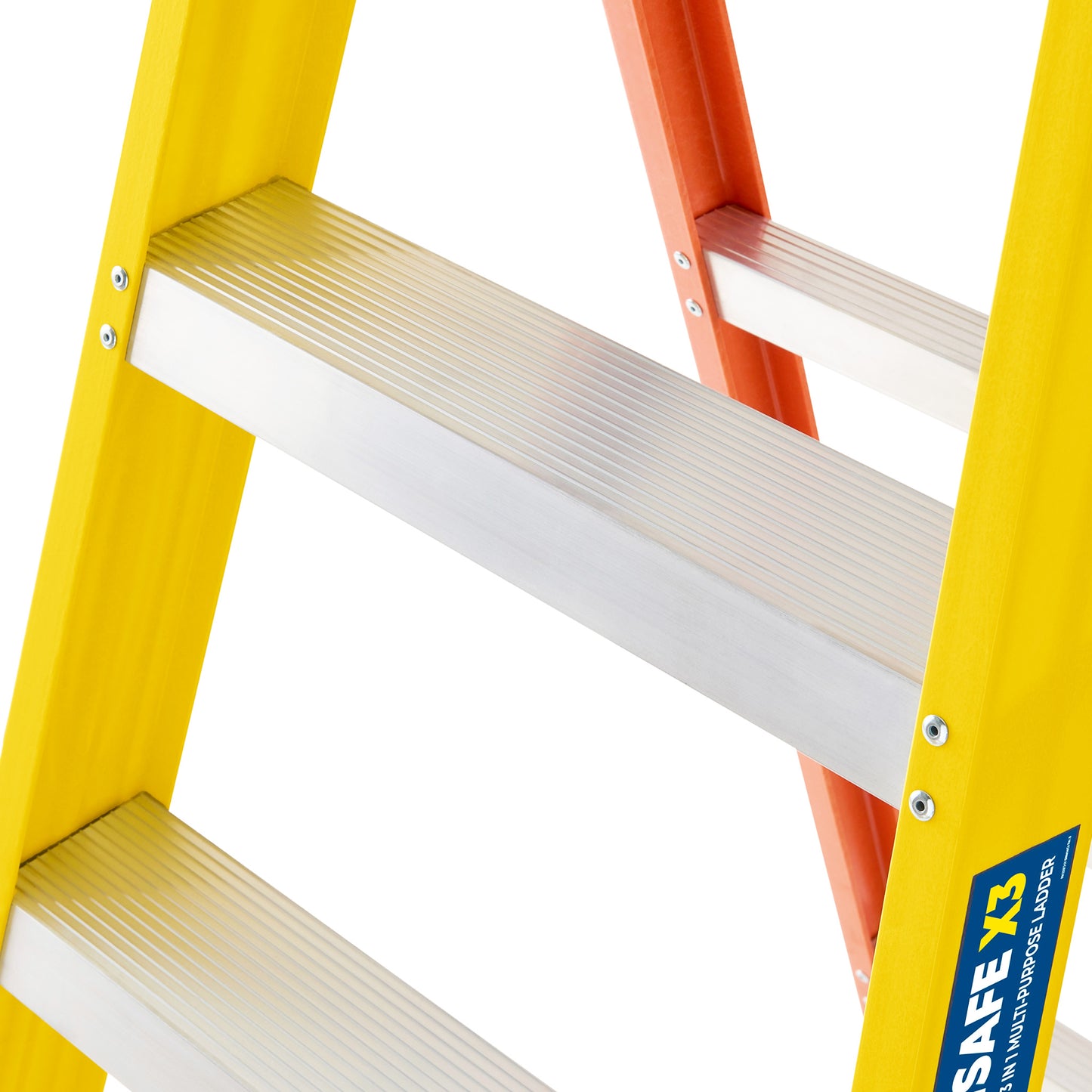 Werner LEANSAFE X3 Fibreglass Multi-purpose Ladder