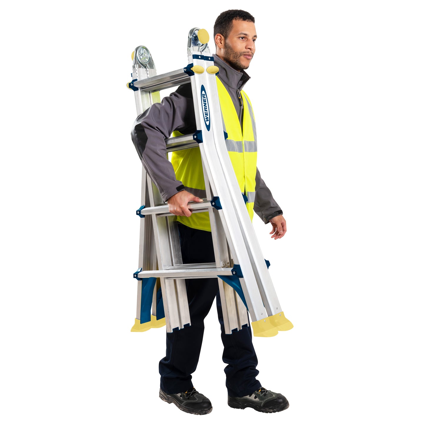 Werner Telescopic Multi-purpose Ladder 4x4