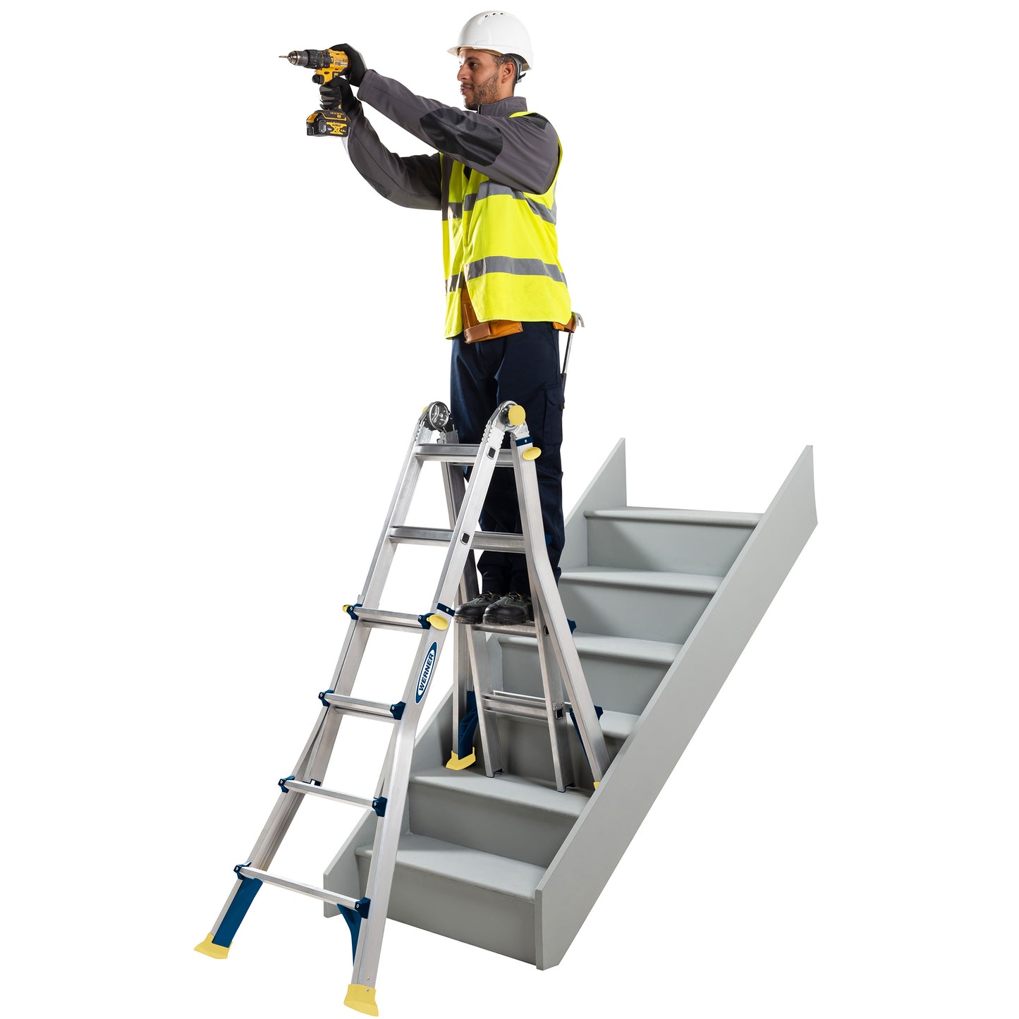 Werner Telescopic Multi-purpose Ladder 4x4