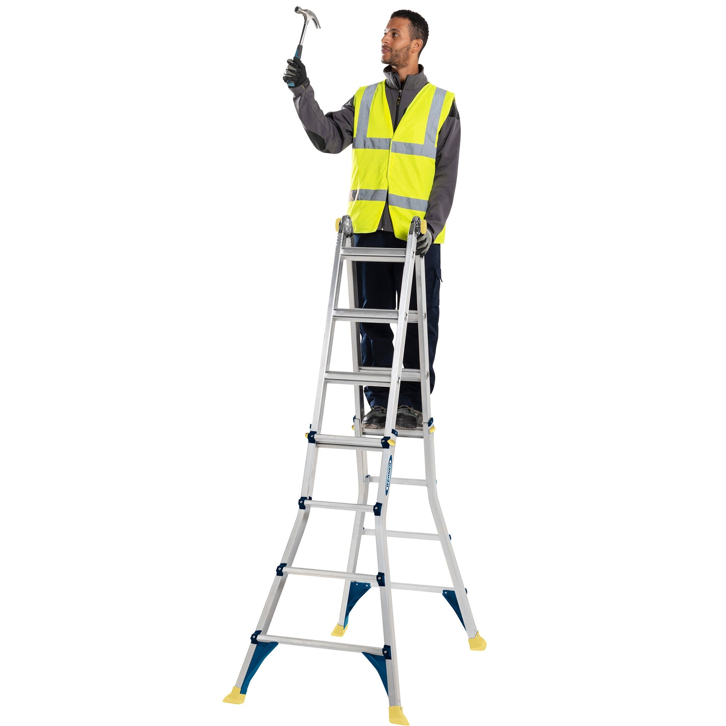 Werner Telescopic Multi-purpose Ladder 4x4
