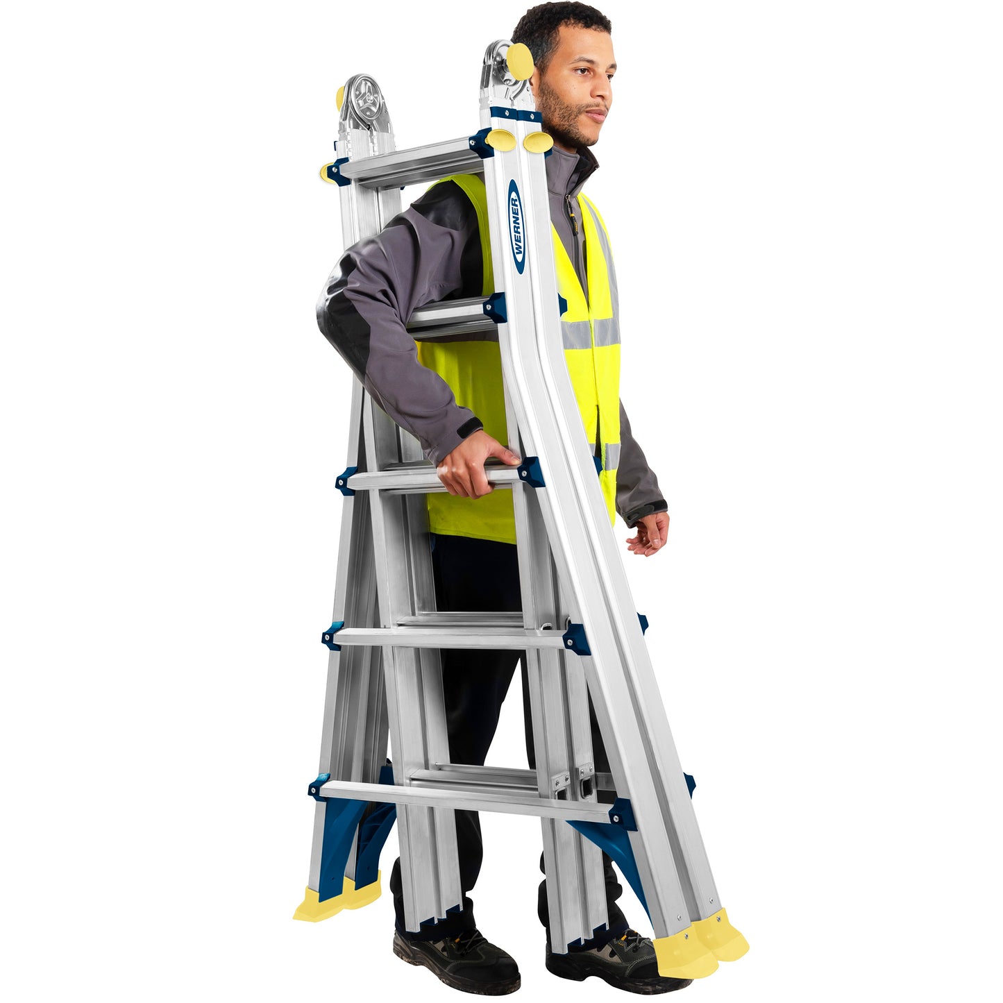 Werner Telescopic Multi-purpose Ladder 4x5