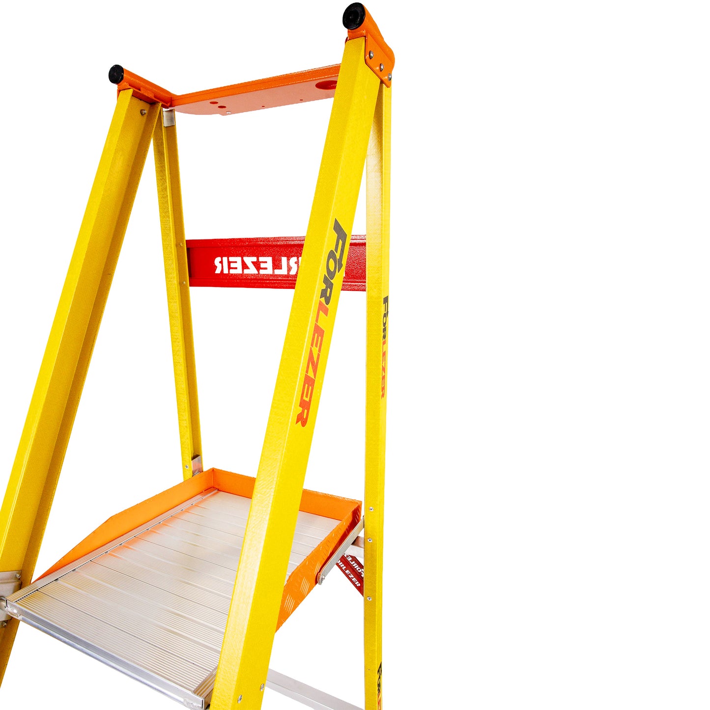 Forlezer Jumbostep Platform Fibreglass Stepladder 5 Tread