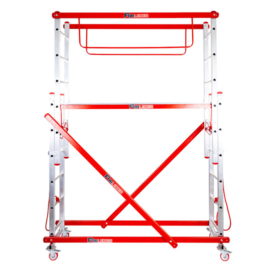 Forlezer™ Mobile Platform Trestle Ladder Stage