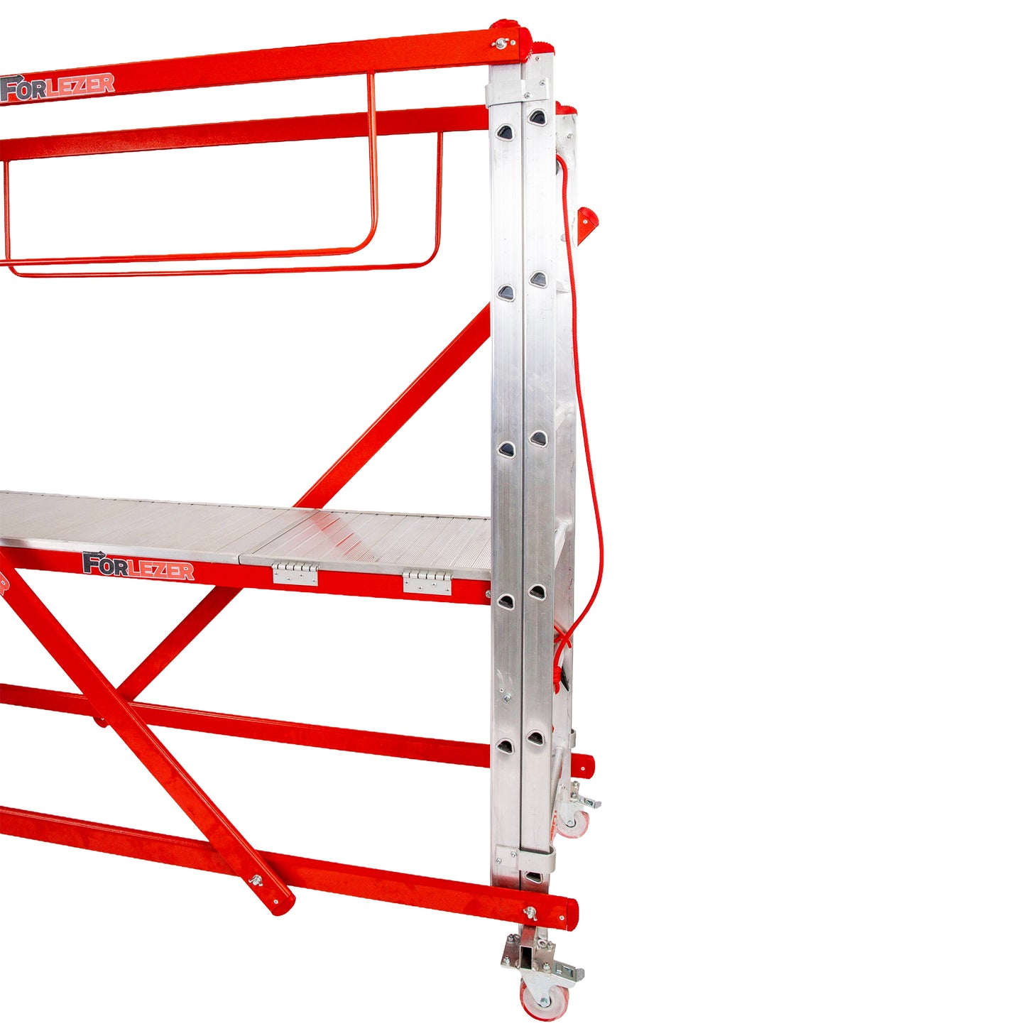 Forlezer™ Mobile Platform Trestle Ladder Stage