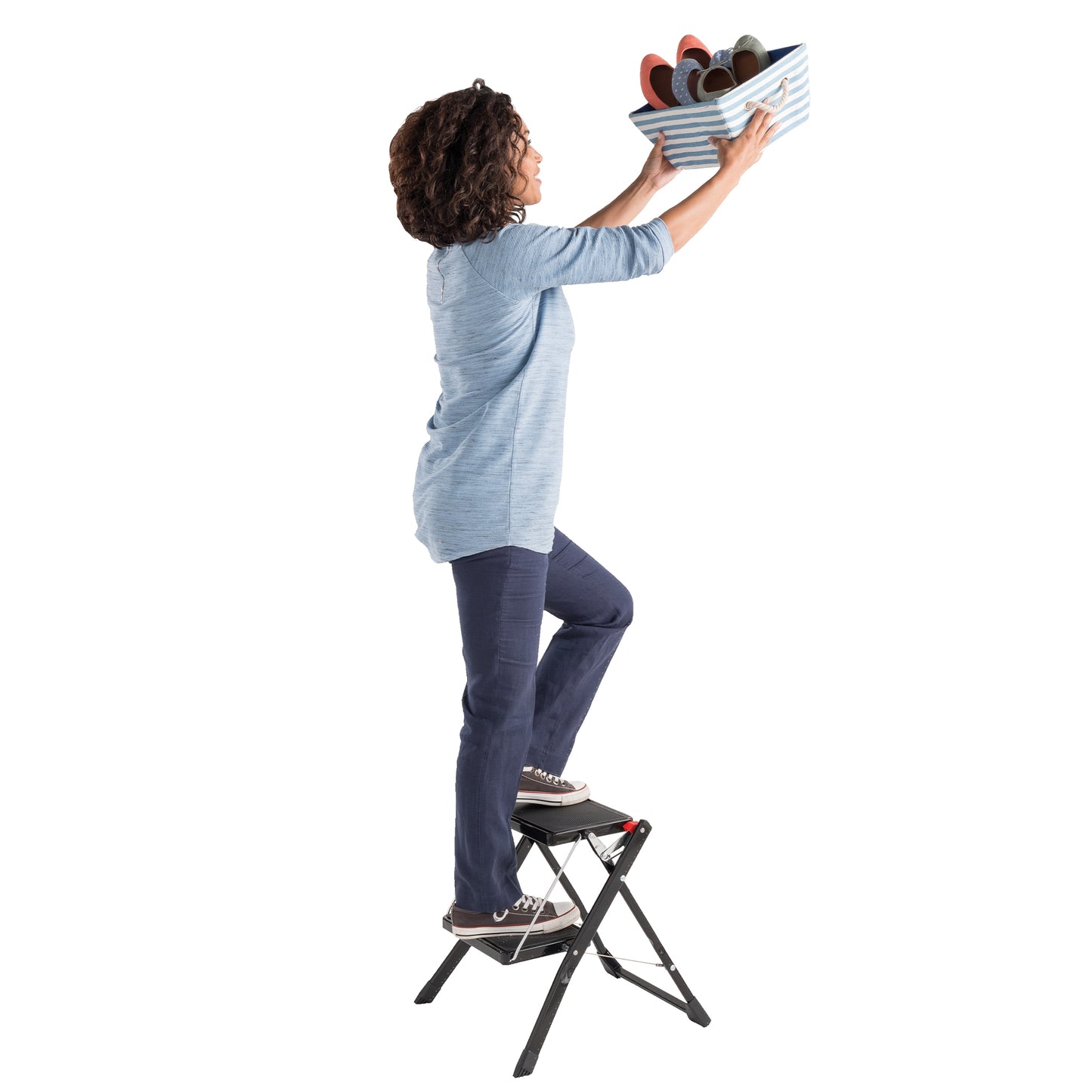 Werner Black Compact Step - 2 Step Stool