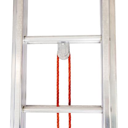 Forlezer 12m Aluminium Round Rung Extension Ladder