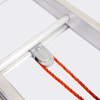 Forlezer 12m Aluminium Round Rung Extension Ladder