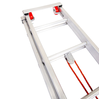Forlezer 12m Aluminium Round Rung Extension Ladder