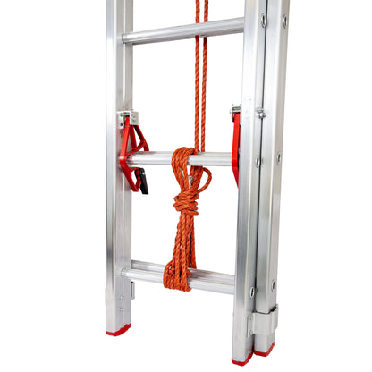 Forlezer 12m Aluminium Round Rung Extension Ladder