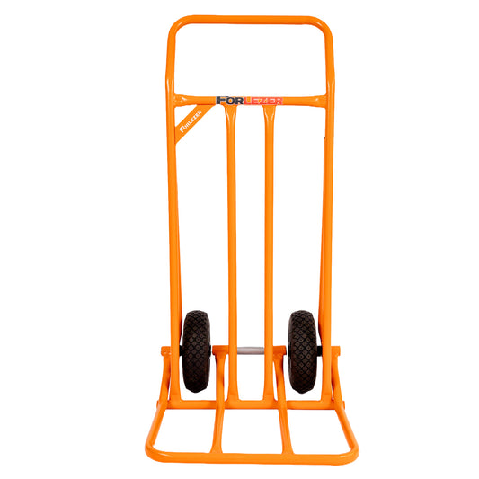 Forlezer™ Steel Folding Nose Trolley 260mm Pneumatic Wheels