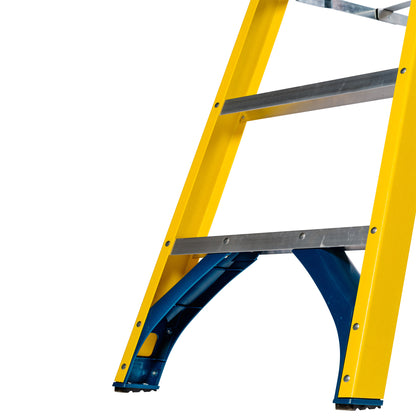 Werner AdjustaStep PRO® Fibreglass Stepladder 8 Tread