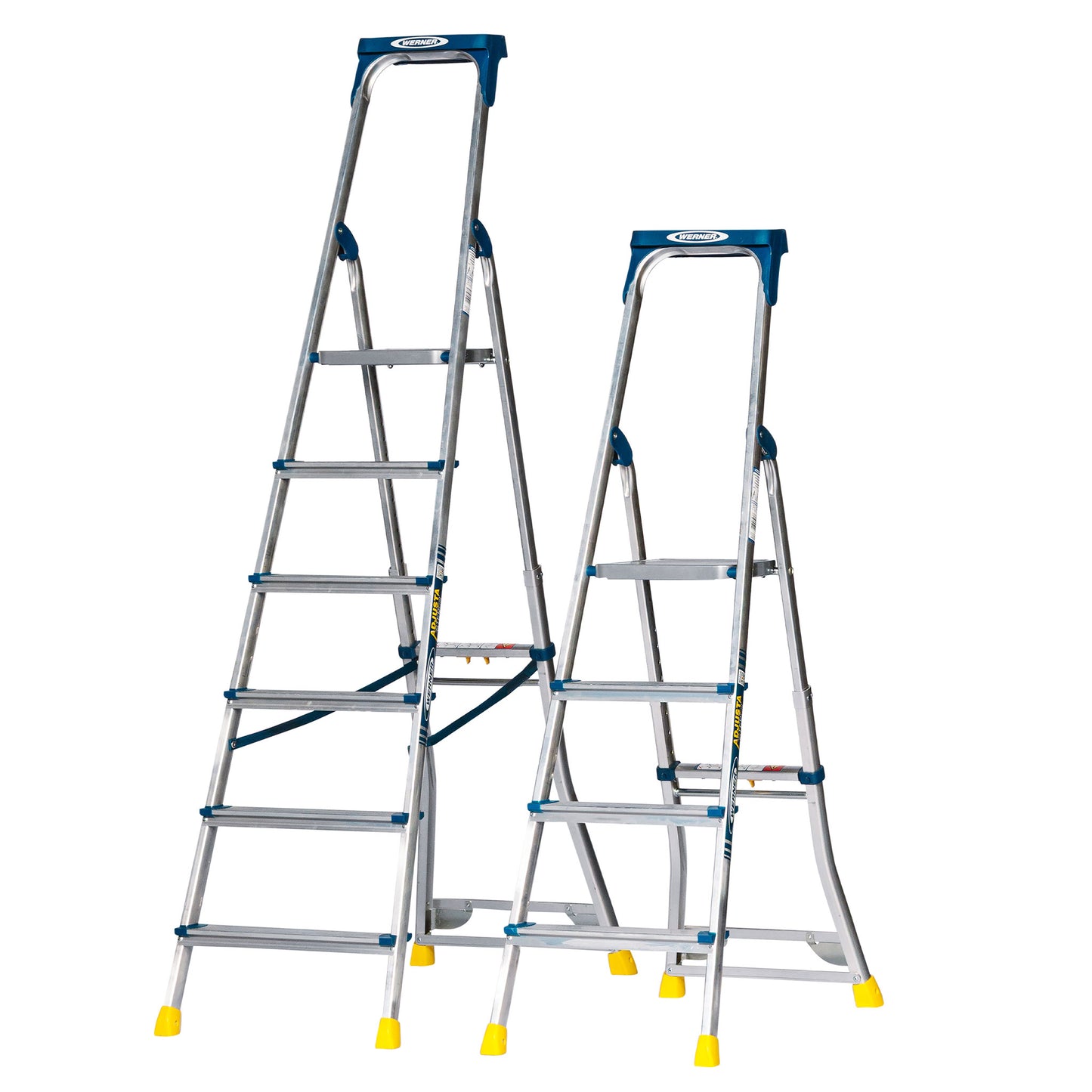 Werner AdjustaStep PRO® Aluminium Stepladder 6 Tread