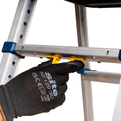 Werner AdjustaStep PRO® Aluminium Stepladder 6 Tread