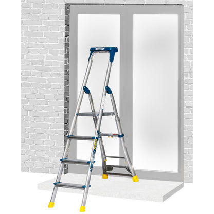 Werner AdjustaStep PRO® Aluminium Stepladder 6 Tread