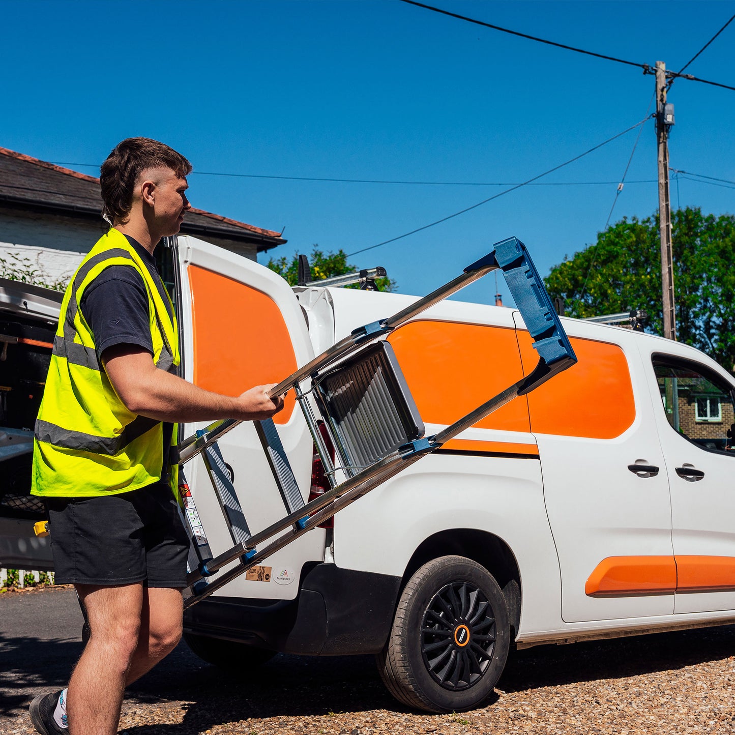 Werner AdjustaStep PRO® Aluminium Stepladder 6 Tread