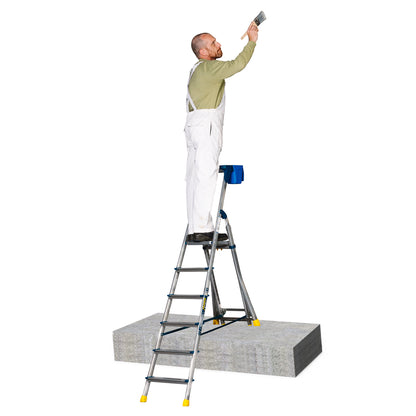 Werner AdjustaStep PRO® Aluminium Stepladder 6 Tread