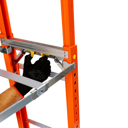 Werner AdjustaStep PRO® Fibreglass Stepladder 6 Tread