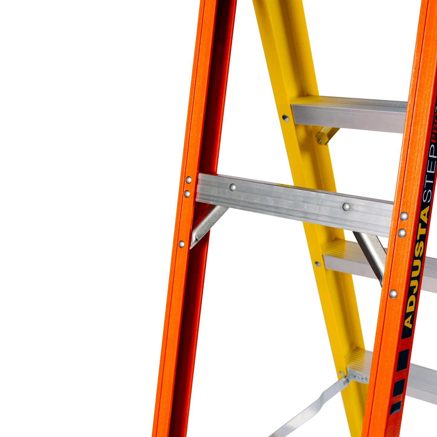 Werner AdjustaStep PRO® Fibreglass Stepladder 6 Tread
