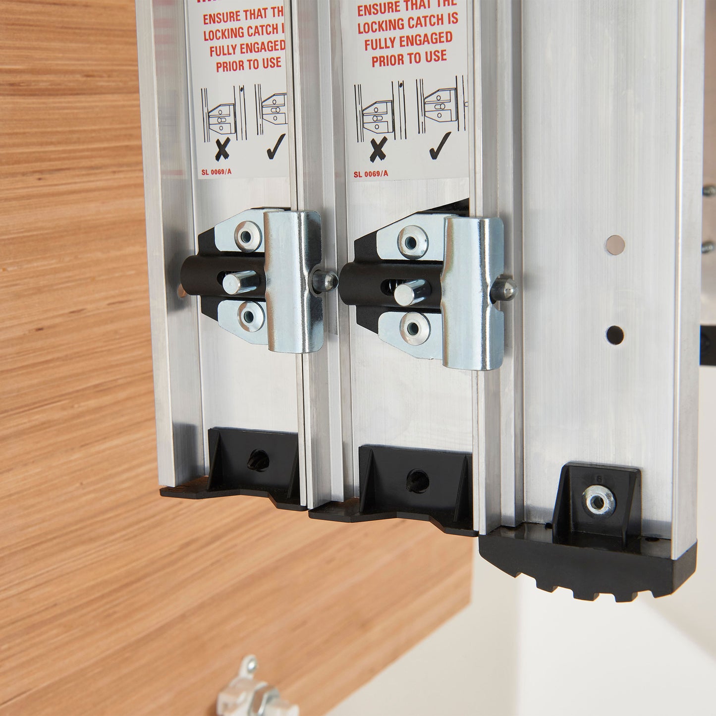 Werner Easy Stow Loft Ladder - 3 Section