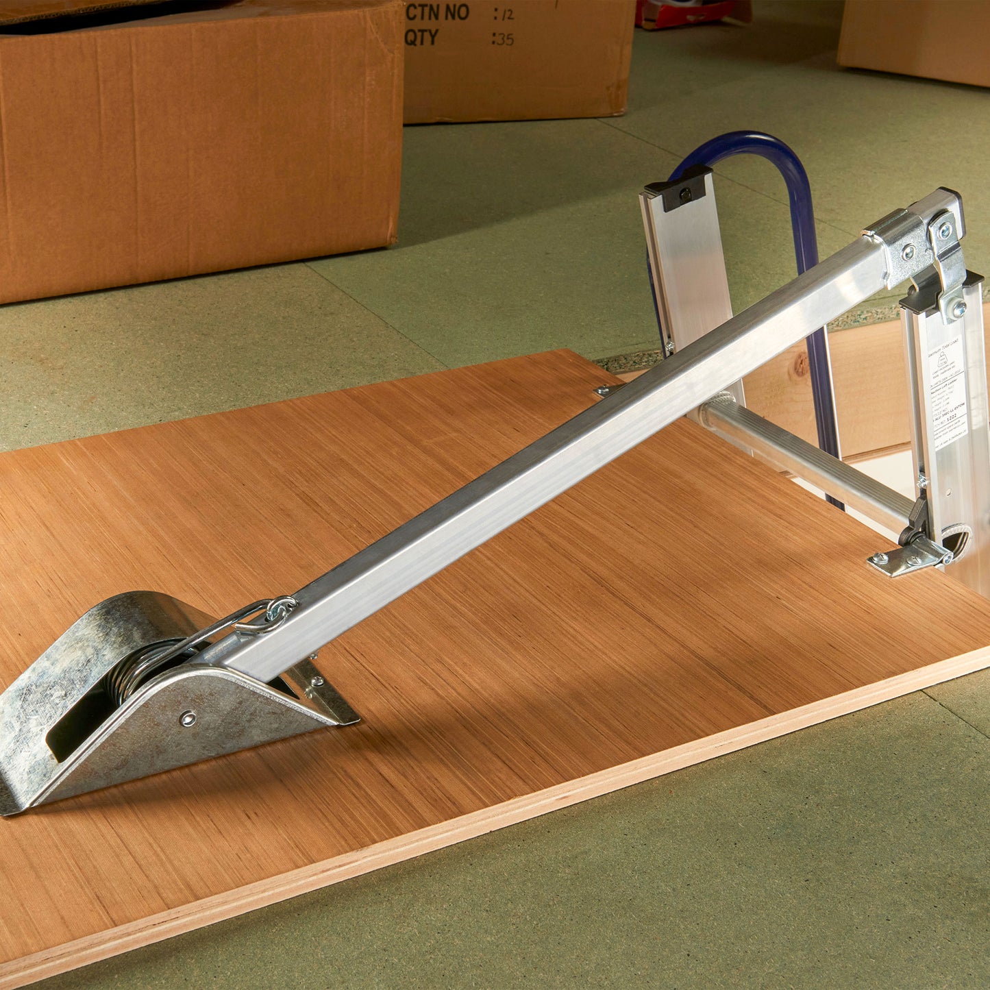 Werner Easy Stow Loft Ladder - 3 Section