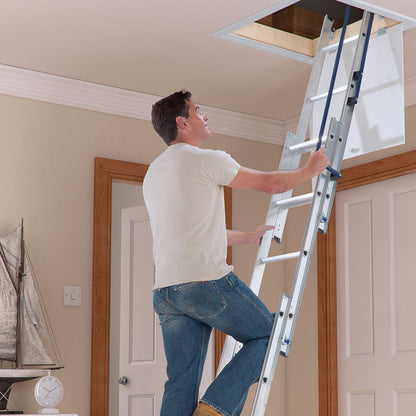 Werner Easy Stow Loft Ladder - 3 Section