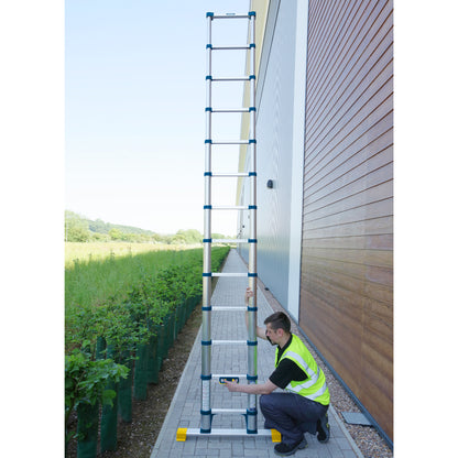 Werner Soft Close Telescopic Extension Ladder - 3.8m