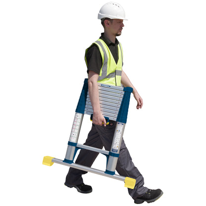 Werner Soft Close Telescopic Extension Ladder - 3.8m