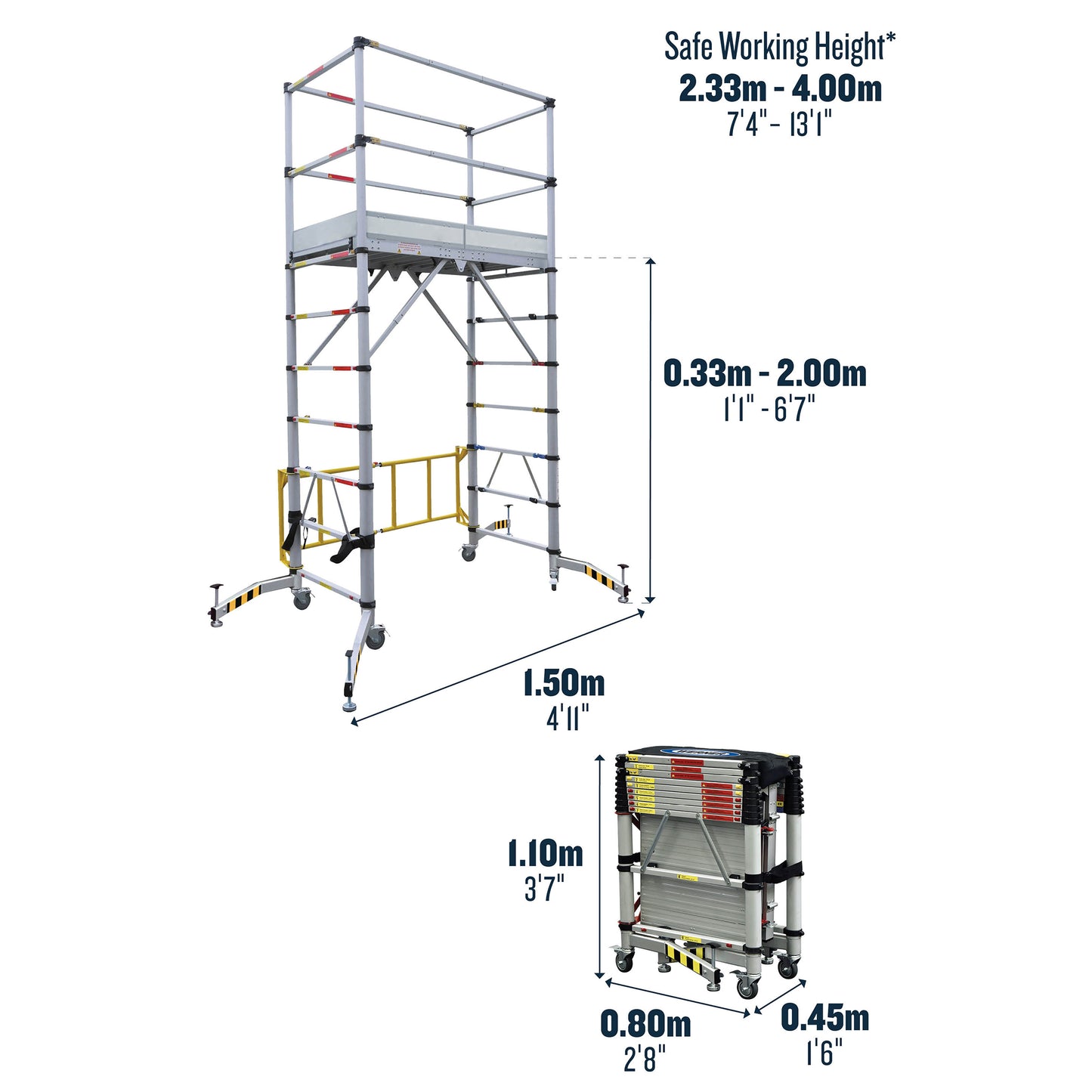 Werner Telescopic Scaffold Tower