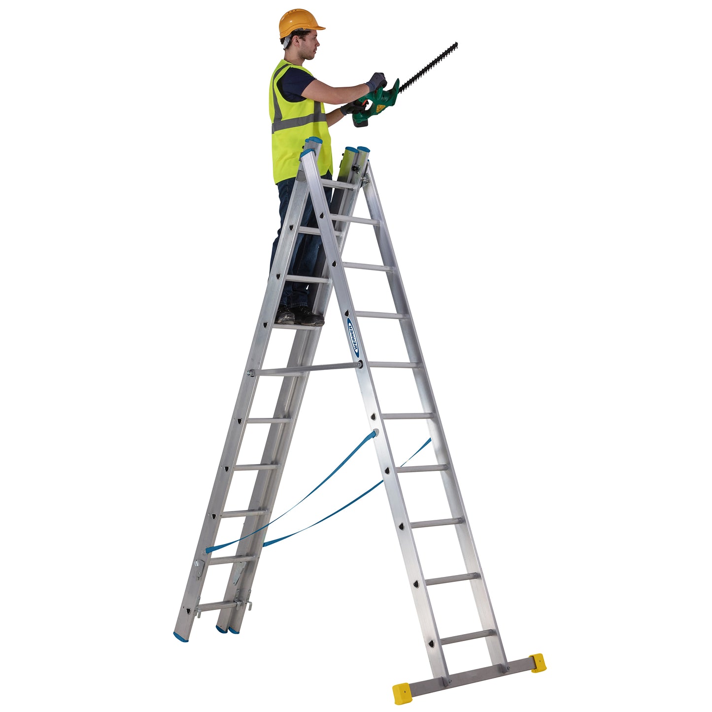 Werner Combination Step ladder Extension ladder PLUS™ X4 2.97m Triple