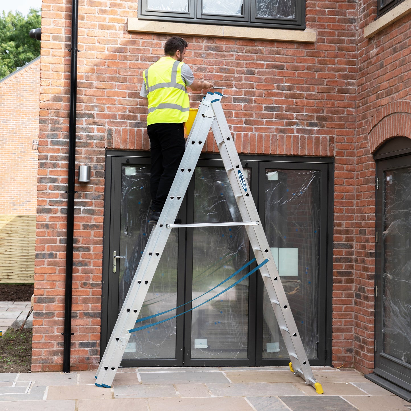 Werner Combination Step ladder Extension ladder PLUS™ X4 2.97m Triple