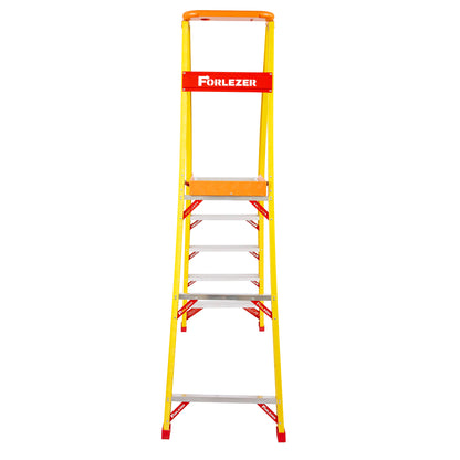 Forlezer Jumbostep Platform Fibreglass Stepladder 5 Tread