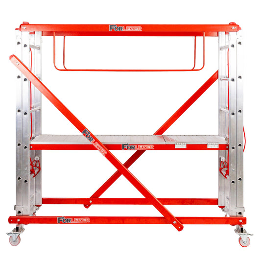 Forlezer™ Mobile Platform Trestle Ladder Stage