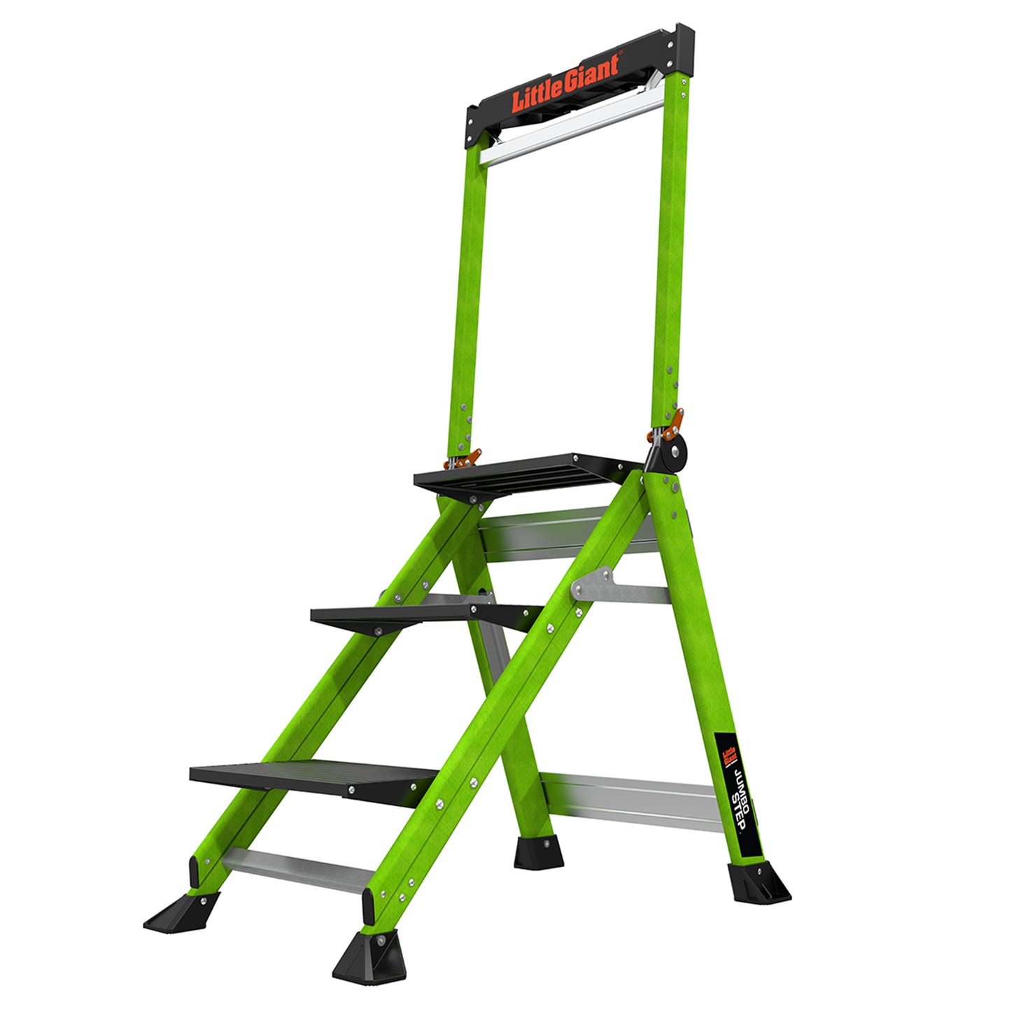 Little Giant Fibreglass Jumbo Safety Step ladder - 3 Tread