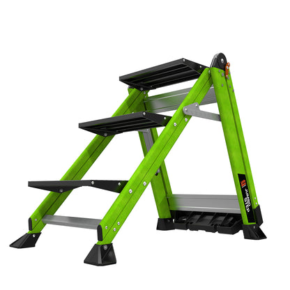 Little Giant Fibreglass Jumbo Safety Step ladder - 3 Tread