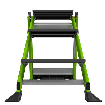 Little Giant Fibreglass Jumbo Safety Step ladder - 3 Tread