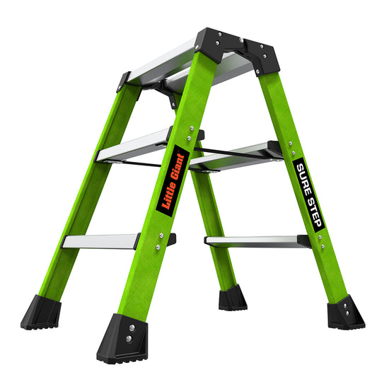 Little Giant Fibreglass Sure Step Ladder - 0.66 m Platform Height