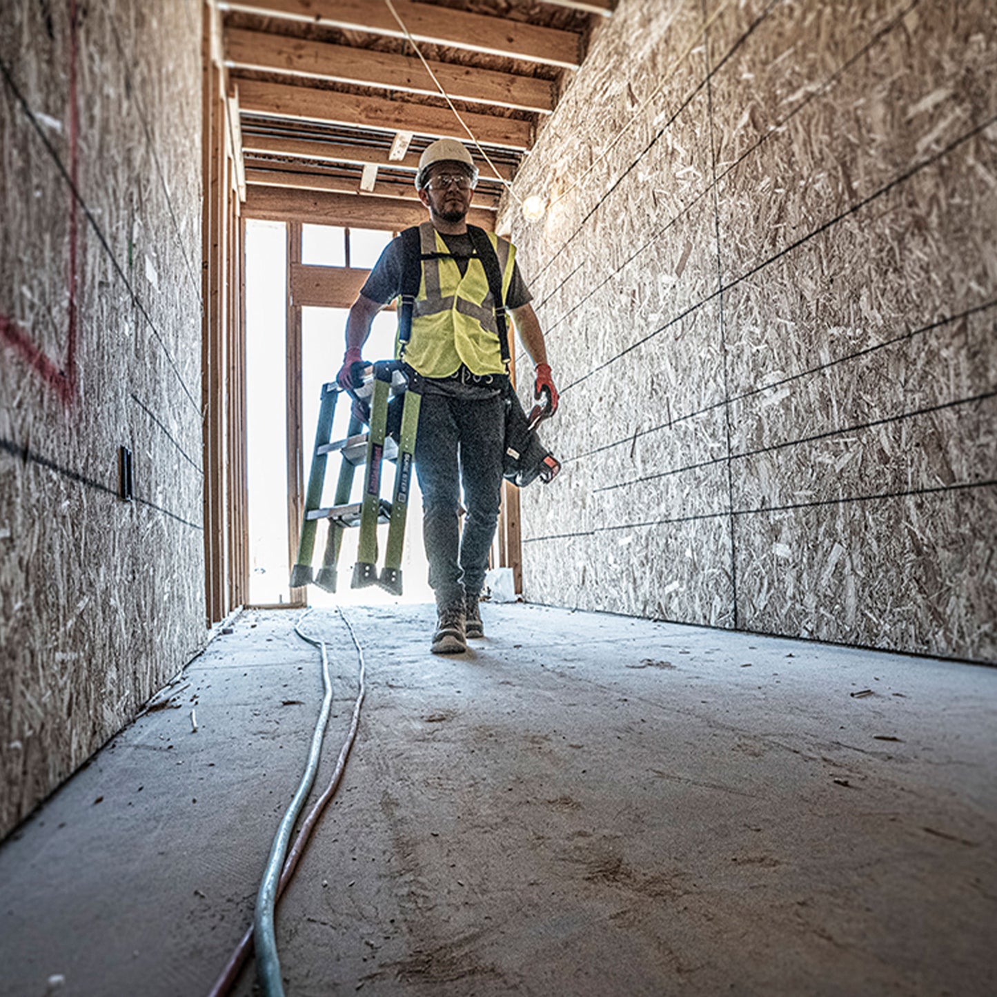 Little Giant Fibreglass Sure Step Ladder - 0.66 m Platform Height