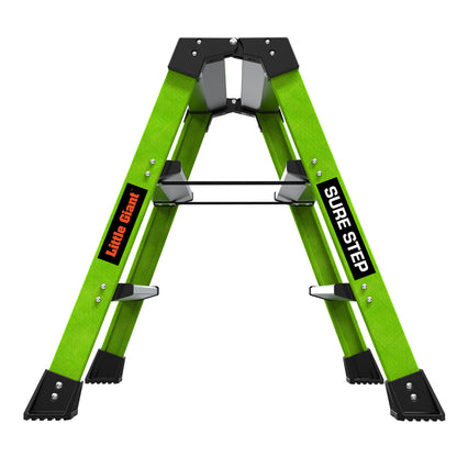 Little Giant Fibreglass Sure Step Ladder - 0.66 m Platform Height