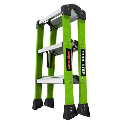 Little Giant Fibreglass Sure Step Ladder - 0.66 m Platform Height